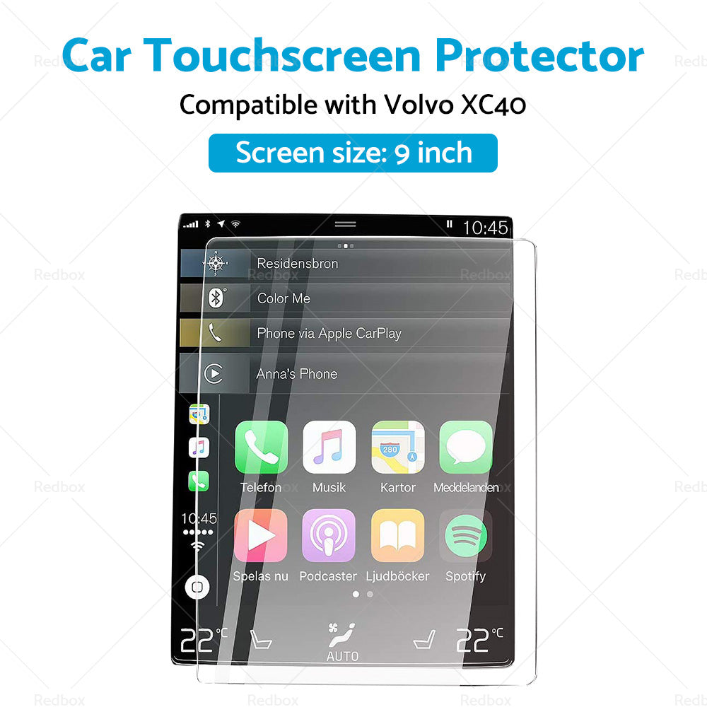 {{ Touchscreen Protector Car Tempered Glass Film 9inch Suitable For Volvo XC40 18-22 }} - Buy Car Parts Online at {{ Kaka Auto Parts }}.