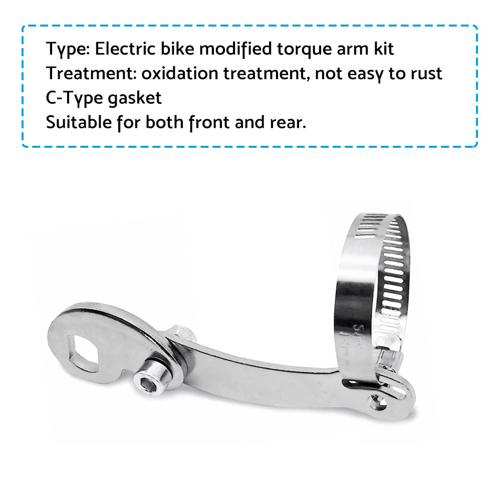{{ 1/2 Set Torque Arm Kit Front Rear Refit Components Parts For Electric Bike Ebike }} - Buy Car Parts Online at {{ Kaka Auto Parts }}.