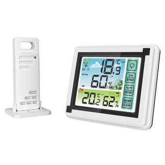 compare product Wireless Weather Station Thermometer Digital Temperature Humidity Monitor Home