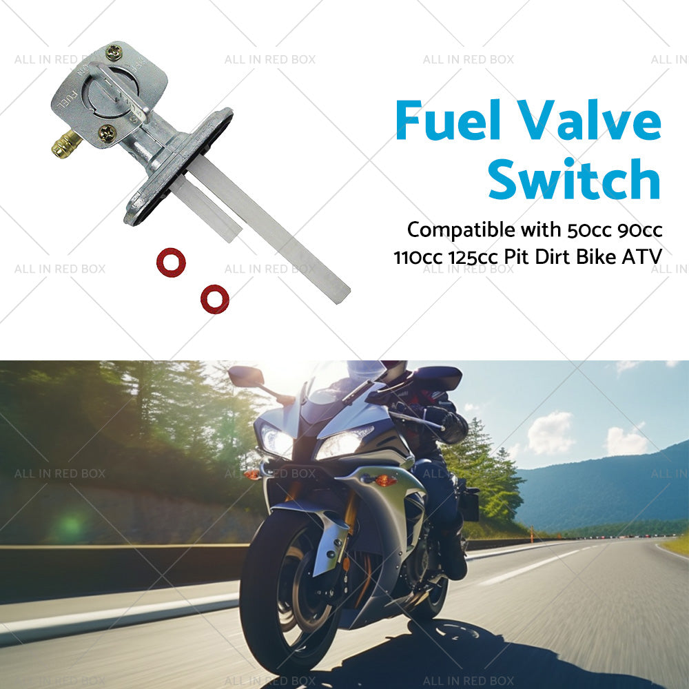 {{ Fuel Tap Switch Tank Petcock Suitable For 50cc 90cc 110cc 125cc Pit Dirt Bike }} - Buy Car Parts Online at {{ Kaka Auto Parts }}.