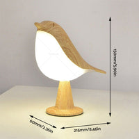 {{ Modern Magpie Bird LED Table Desk Lamp Bedside Touch Reading Night Light Bedroom }} - Buy Car Parts Online at {{ Kaka Auto Parts }}.
