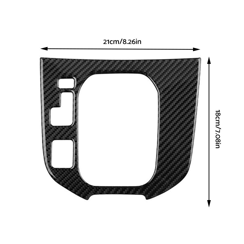 Carbon Fibre Centre Console Gear Shift Cover Frame Suitable for Mazda CX-9 16-22