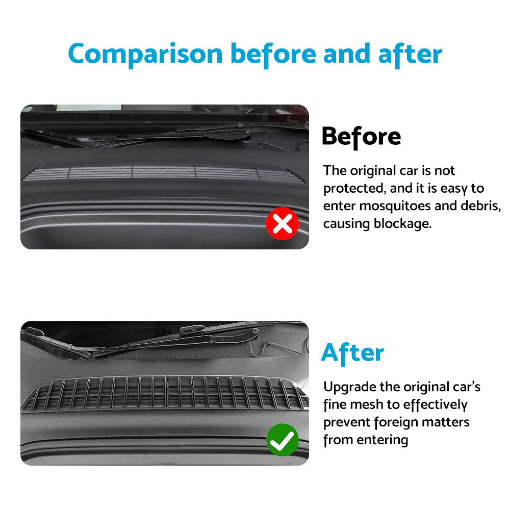 Air Flow Intake Vent Grille Protection Inlet Cover Suitable For Tesla Model Y