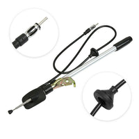 1x Radio Antenna Guard Mount Car Aerial 4 Sections Suitable For Nissan Navara D22