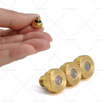 {{ For Cooling System 0. 024 inch  Brass Misting Nozzles Water Mister Sprinkle 50pcs }} - Buy Car Parts Online at {{ Kaka Auto Parts }}.