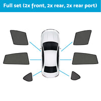Car Window Magnetic Mesh Sun Shade Suitable For Toyota RAV4 40 Series