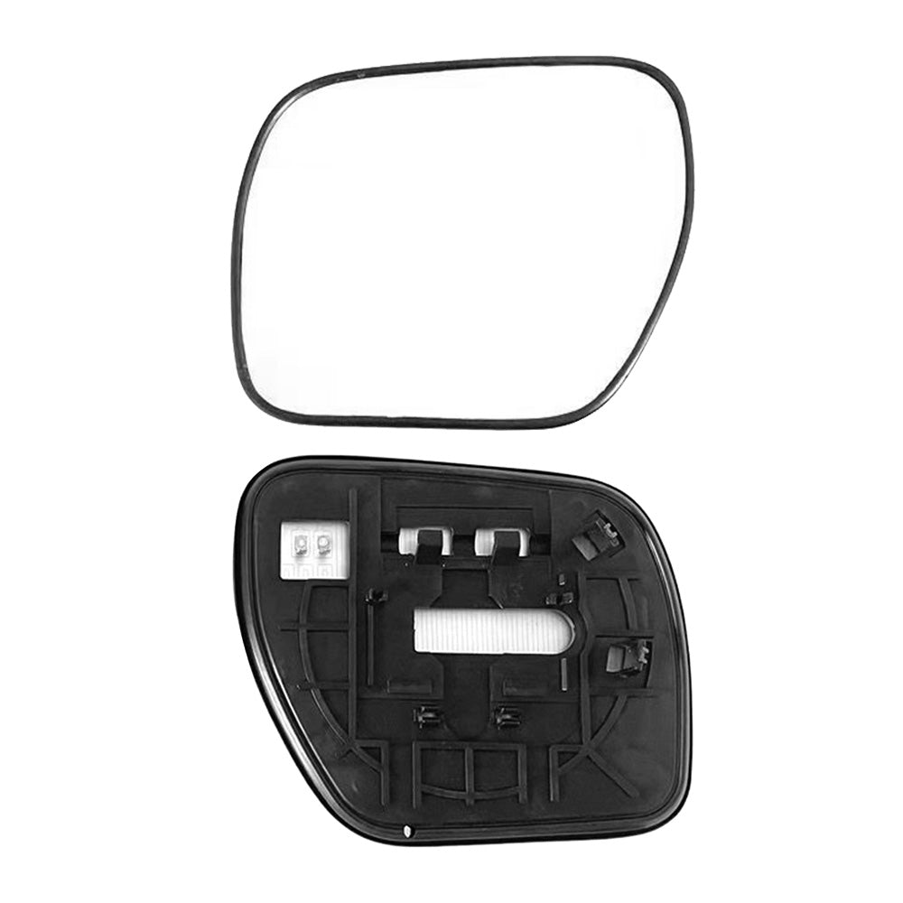 {{ Heated Left Side Mirror Glass Suitable For Mitsubishi Pajero NS-NX 06-19 Convex }} - Buy Car Parts Online at {{ Kaka Auto Parts }}.