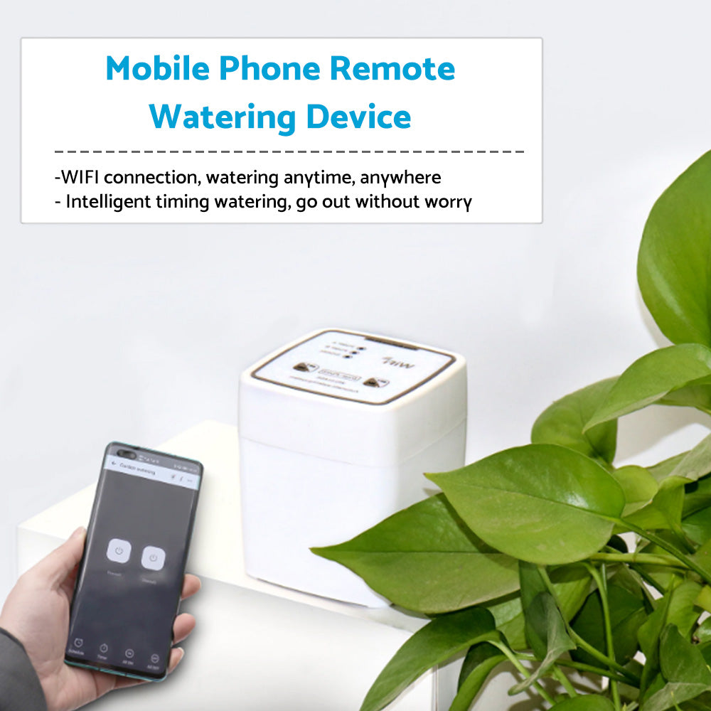 WiFi Control Watering System Double Pump Automatic Water Drip Mobile APP Control