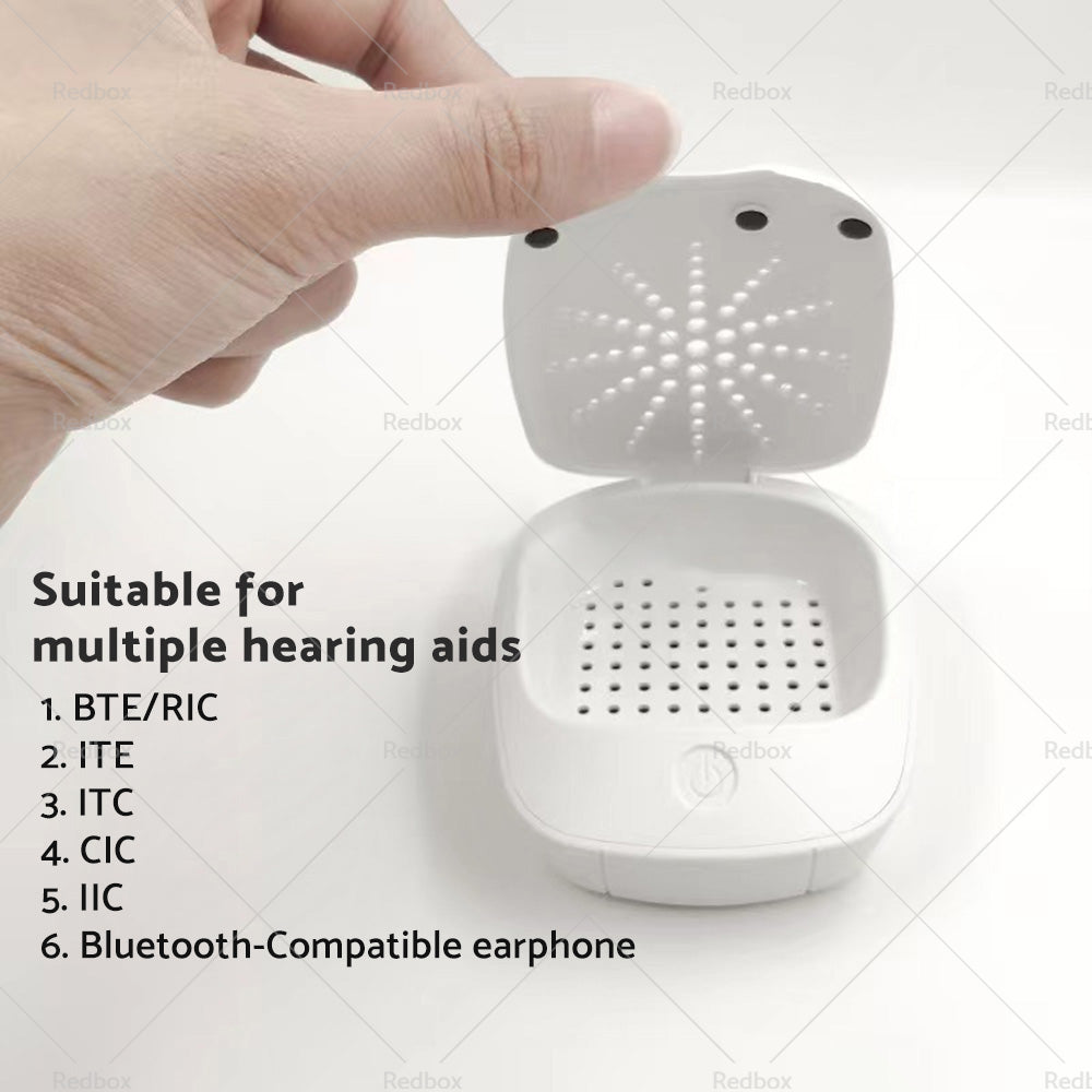 D-Dry+ Electronic Hearing Aid Dryer ¨C For Cleaning, Drying & Storing Hearing Aids