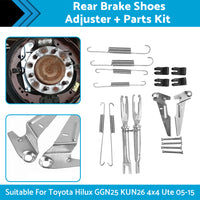 {{ Rear Brake Shoes AdjusterParts Kit Suitable ForToyota Hilux GGN25 KUN26 4x4 Ute }} - Buy Car Parts Online at {{ Kaka Auto Parts }}.