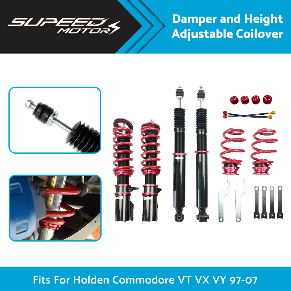 {{ Shock Absorber Coilover Suspension For Holden Commodore VT VX VY Adjust Damper }} - Buy Car Parts Online at {{ Kaka Auto Parts }}.