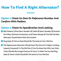 {{ Alternator Suitable for Holden Jackaroo Rodeo Diesel 4JA1 4JB1 4JB1-T 4JG1 4JG2 }} - Buy Car Parts Online at {{ Kaka Auto Parts }}.