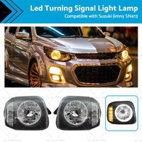 {{ Led Turning Signal Light Lamps  Angel Eyes  Suitablefor Suzuki Jimny SN413 98-17 }} - Buy Car Parts Online at {{ Kaka Auto Parts }}.