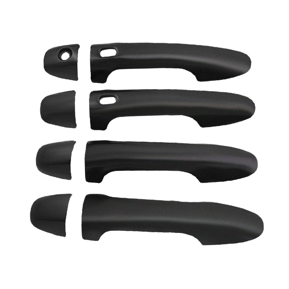 {{ 4PCS Door Handle Cover Matte Black Suitable For Toyota Hilux N80 2015-2021 }} - Buy Car Parts Online at {{ Kaka Auto Parts }}.