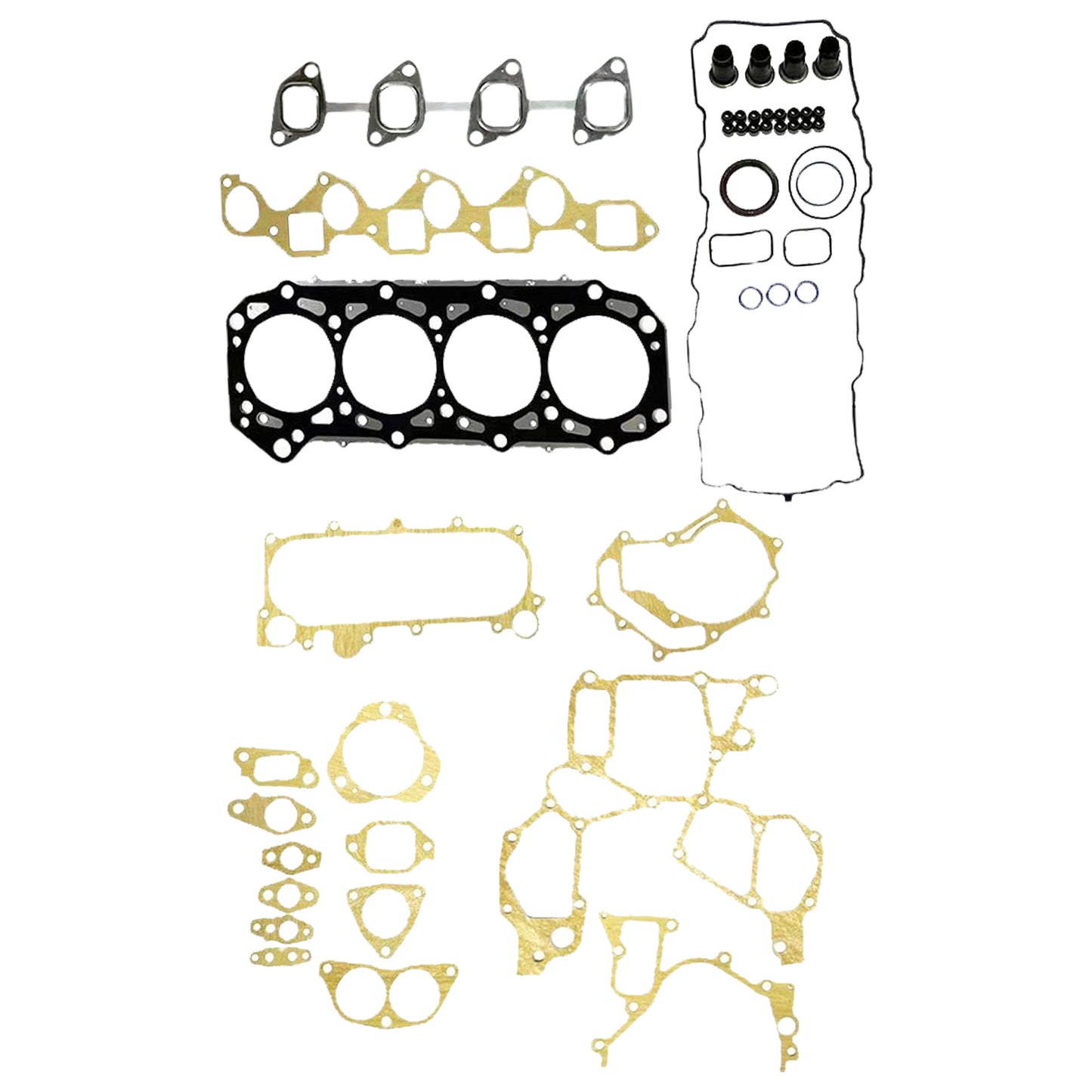 {{ VRS Head Gasket Kit + Head Bolt Set Suitable For Nissan Navara D22 ZD30DDT 3.0L }} - Buy Car Parts Online at {{ Kaka Auto Parts }}.