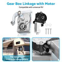 {{ RV Gear Box Linkage with Motor Suitable For Kwikee Electric Steps Replace 366043 }} - Buy Car Parts Online at {{ Kaka Auto Parts }}.