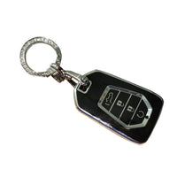 TPU 4-Button Car Remote Key Fob Cover Suitable For Isuzu D-MAX / MU-X MUX Black