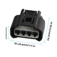 90980-11885 6 SETS Ignition Coil Plug Connector Kit Suitable For Toyota Yari