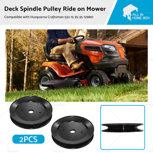 {{ 2xDeck Spindle Pulley Ride on Mower Suitable ForHusqvarna Craftsman 532 15 35-35 }} - Buy Car Parts Online at {{ Kaka Auto Parts }}.