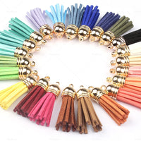 {{ 250PCS Keychain Ring Tassels Bulk Colored Leather Tassel Pendants Jewelry DIY }} - Buy Car Parts Online at {{ Kaka Auto Parts }}.