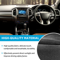 Non-Slip Dash Mat Dashboard Cover Black Suitable For LDV V80 2013-2023 AU