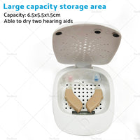 D-Dry+ Electronic Hearing Aid Dryer ¨C For Cleaning, Drying & Storing Hearing Aids