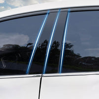 6x Black Window Trim Covers Suitable For Honda CR-V 2.4L 2007-2011