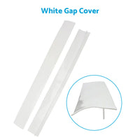 2x Kitchen Silicone Stove & Counter Gap Cover Oven Guard Spill Seal Slit Filler Suitable For Standard Counters