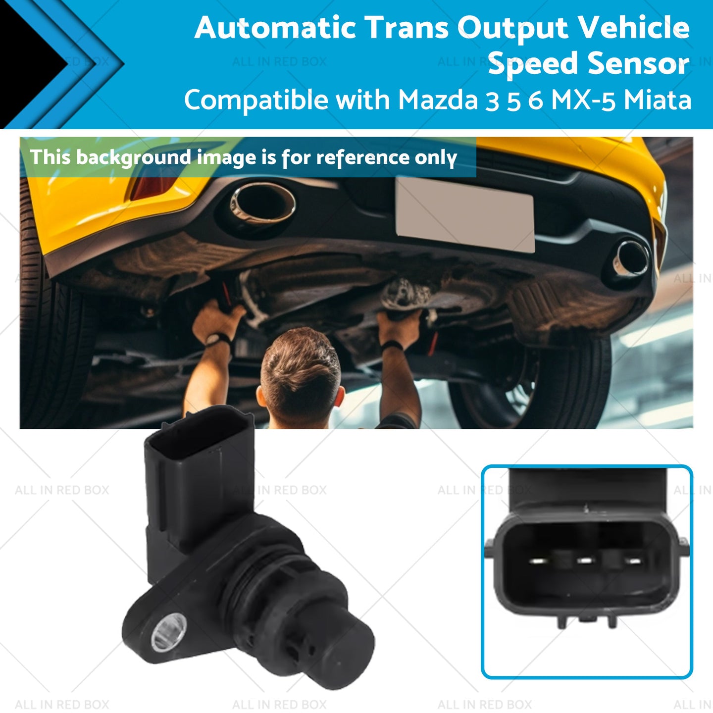{{ Automatic Trans Output Vehicle Speed Sensor Suitable for Mazda 3 5 6 MX-5 Miata }} - Buy Car Parts Online at {{ Kaka Auto Parts }}.
