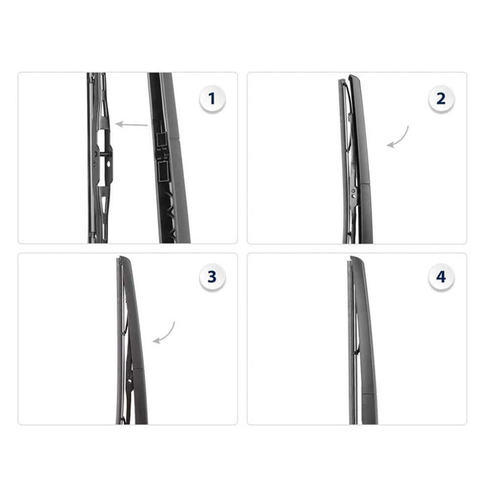 Rear Windscreen Wiper Blade and Arm Set Suitable For Audi Q7 4LB 2006-2015