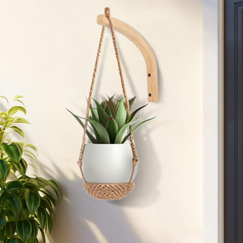 {{ Plant Hanger Hanging Plant Hook Wooden Hanging Basket Wall Plant Hook Flower Pot }} - Buy Car Parts Online at {{ Kaka Auto Parts }}.