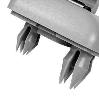compare product 2x Sun Visor Clip Holder Hook Bracket Suitable For Audi A3 A4 Q3 Q5 TT Grey