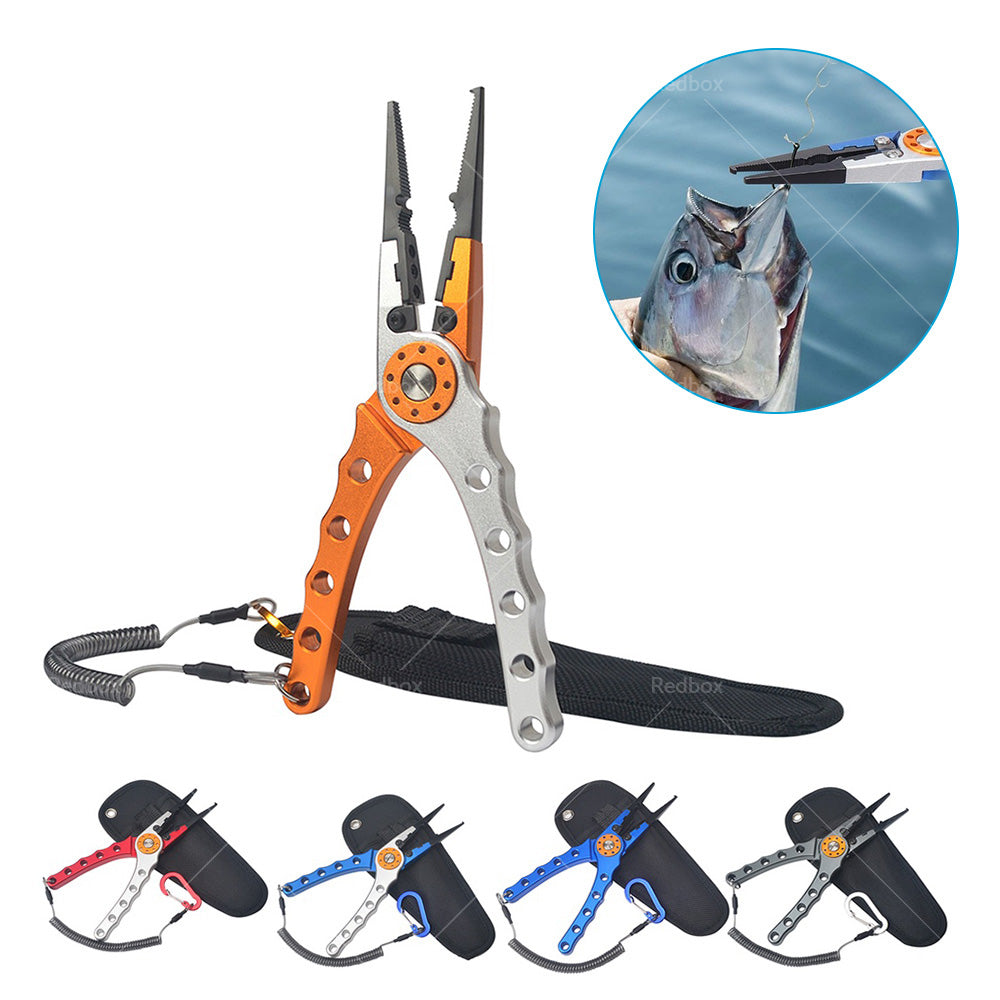 {{ 7. 9  Aluminium Fishing Pliers Hook Remover Line Cutting Mono Braid Fish Grip }} - Buy Car Parts Online at {{ Kaka Auto Parts }}.