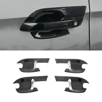 Carbon Fiber Exterior Door Handle Bowl Cover Trim Suitable For Isuzu D-Max / Dmax 2021-2022