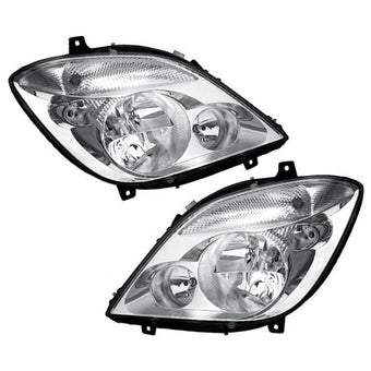 compare product LH+RH Headlights 10-Pin w/ Fog Suitable for Mercedes-Benz Sprinter 2006–2013