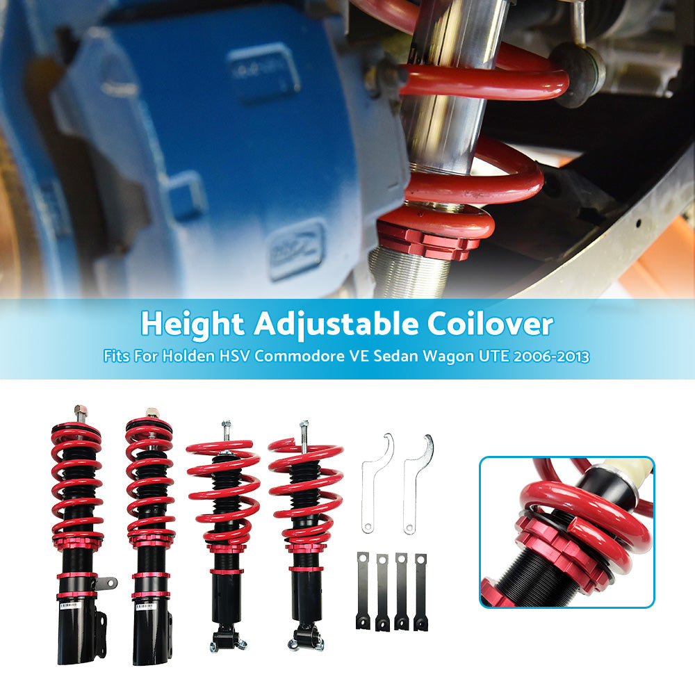 {{ Adjustable Height Coilover Suspension Shock For Holden VE Commodore Sedan Wagon }} - Buy Car Parts Online at {{ Kaka Auto Parts }}.