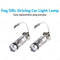{{ 2x H3 100W Hight Power LED Cree Headlight Fog Driving Light Bulbs Car Lamp Globe }} - Buy Car Parts Online at {{ Kaka Auto Parts }}.