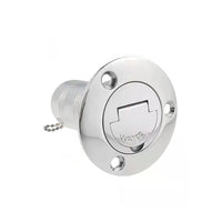 Keyless Water Deck Fill/Filler 1.5" Polished 316 Stainless Steel Suitable For Marine Boat