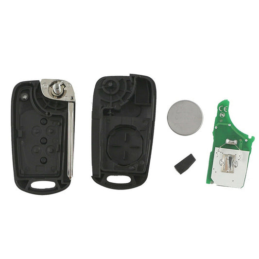 Remote Flip Key with Transponder 433MHz ID46 Suitable For Hyundai i20 i30 ix35