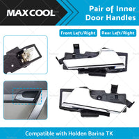 {{ Front Rear Pair Left Right Inner Door Handle Suitable for Holden Barina TK 05-11 }} - Buy Car Parts Online at {{ Kaka Auto Parts }}.