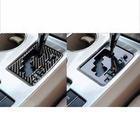 2pcs Carbon Fiber Gear Shift Console Trim Suitable For Toyota Kluger 08-13