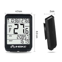 Wireless Mountain Bike Computer LCD Speedometer Odometer Suitable For Bicycle Waterproof