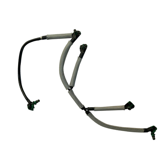 Engine Fuel Injector Leak Off Pipes Installation Parts Set Suitable For C4 C5