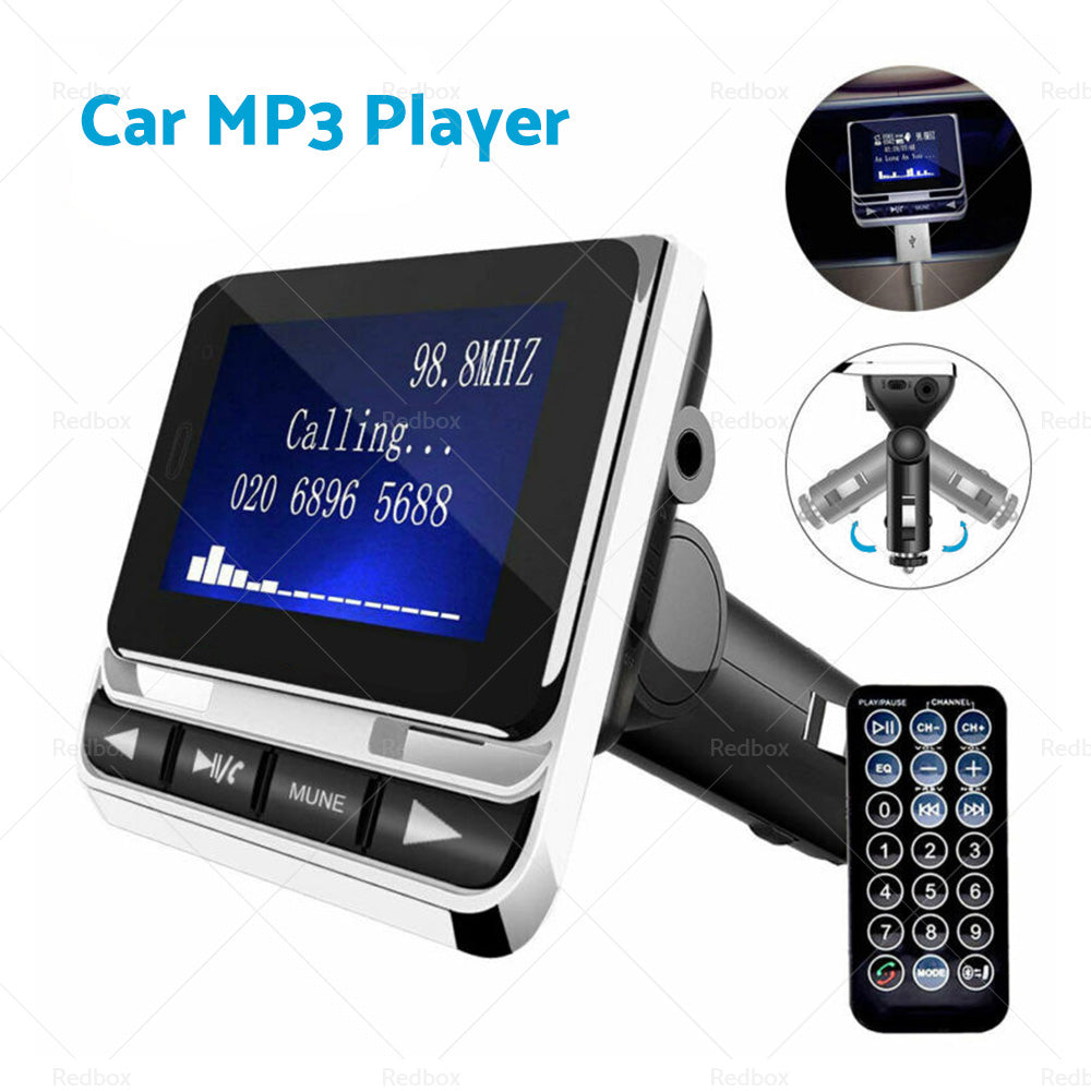 {{ Handsfree Wireless Bluetooth-compatible Car FM Transmitter MP3 Player USB Charge }} - Buy Car Parts Online at {{ Kaka Auto Parts }}.