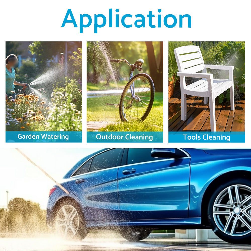 {{ Mighty Power Garden Hose Spray Nozzle for Garden Lawn Plant Watering Car Washing }} - Buy Car Parts Online at {{ Kaka Auto Parts }}.