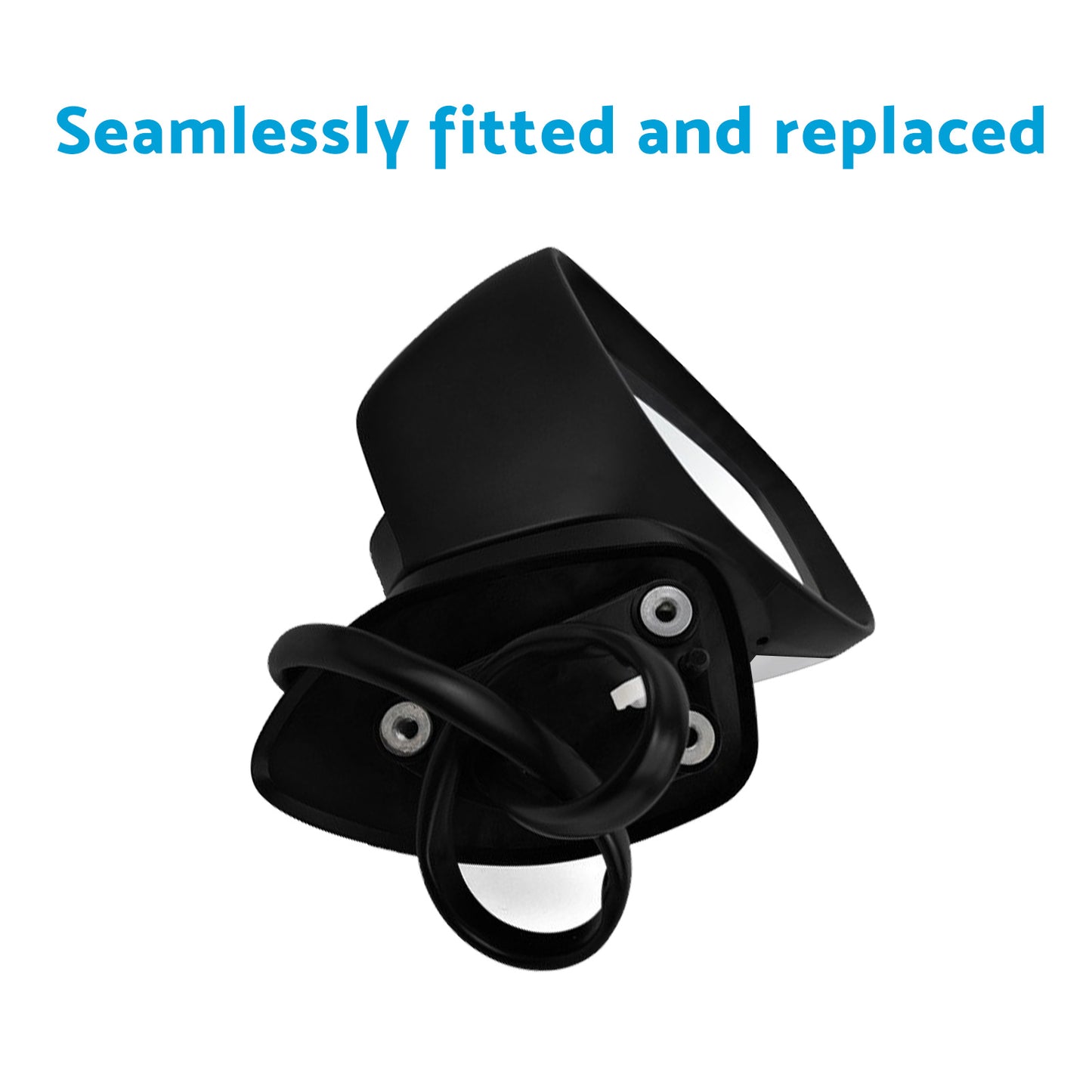 Door Mirror Silver Suitable For Mazda CX-5 2017 Onward With Blind Spot 9 Wires