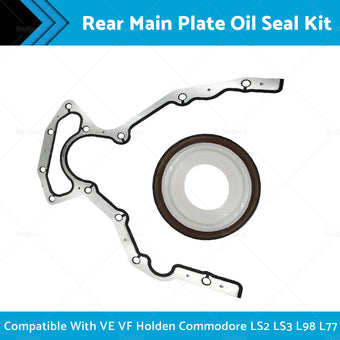 compare product Rear Main Plate Oil Seal Kit Suitable For Holden Commodore VE VF HSV LS1 LS2 LS3