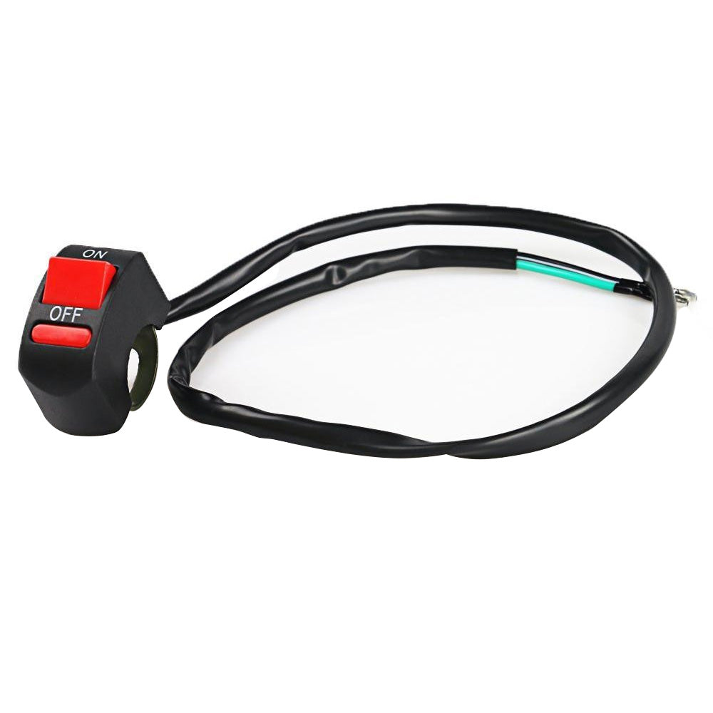Universal Motorbike ATV Bike Handlebar Light Switch ON OFF Button Suitable For Honda Yamaha Suzuki Kawasaki 2000-2025