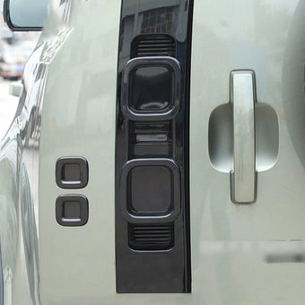 compare product Smoked Blackened Tail Light Cover Suitable For Land Rover Defender 90 110 20-22