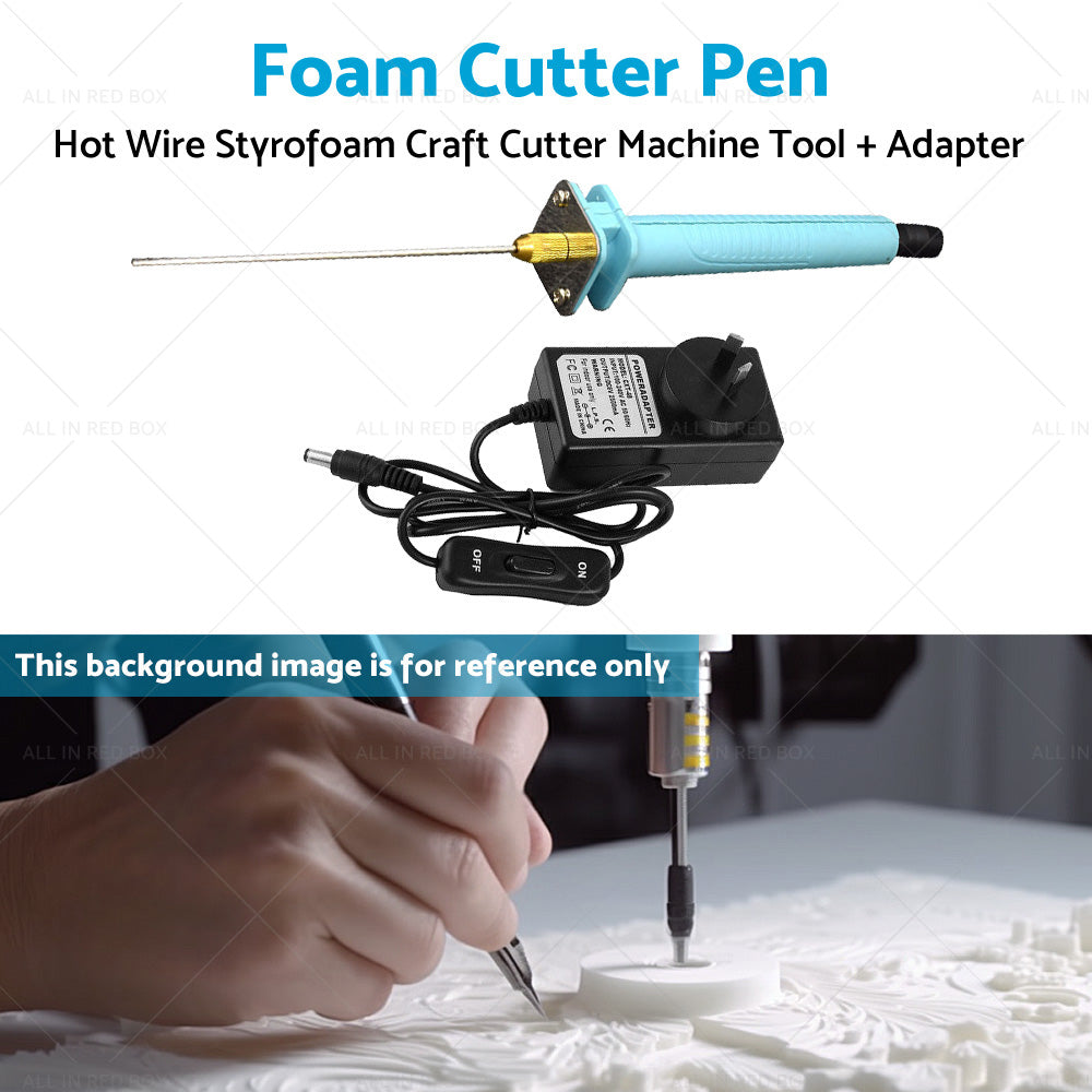 {{ Foam Cutting Pen Hot Wire Styrofoam Craft Cutter Machine Tool  Adapter AU }} - Buy Car Parts Online at {{ Kaka Auto Parts }}.